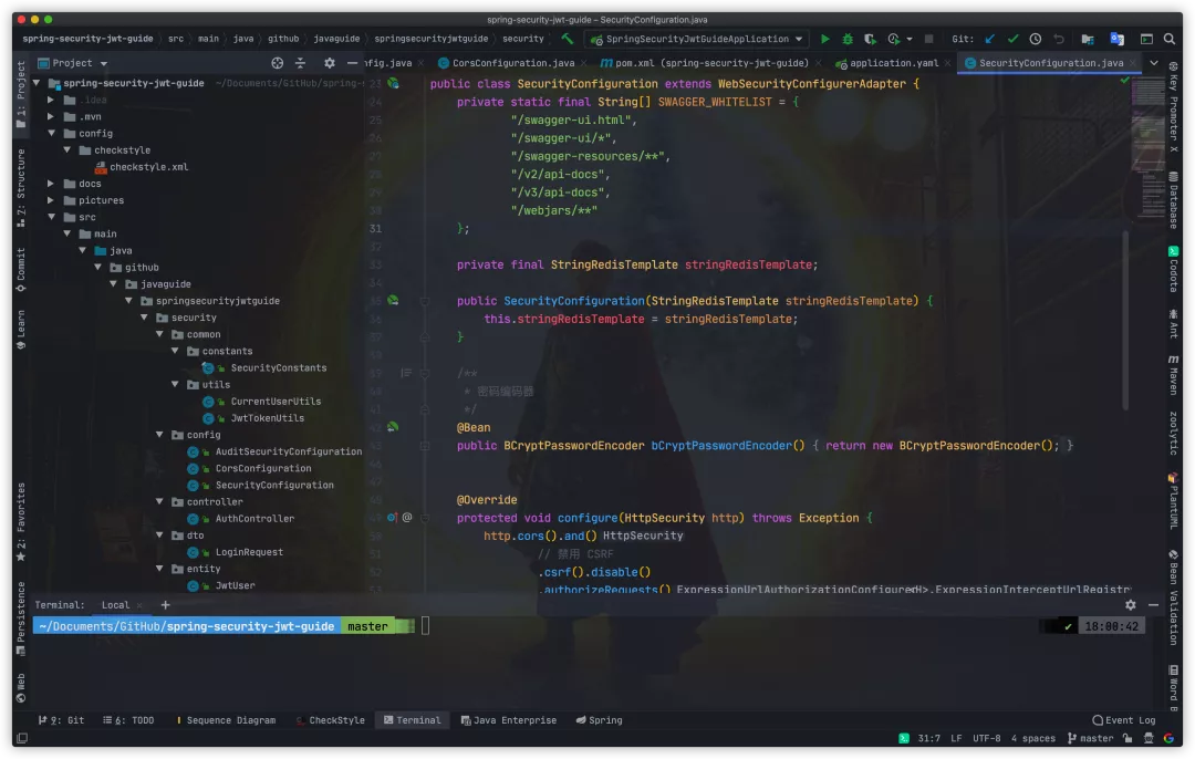 One Dark theme 